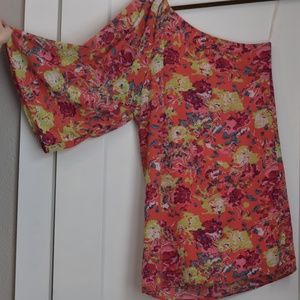 One Shoulder loose fitting dress